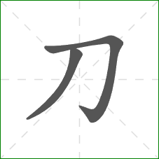刀的部首