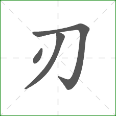 刃的部首