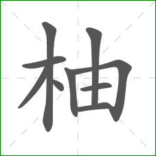 柚的部首 柚的部首