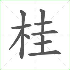桂的部首
