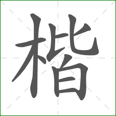 楷的部首 楷的部首