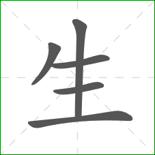 生的部首