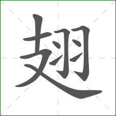 翅的部首 翅的部首