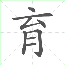 育的部首 育的部首