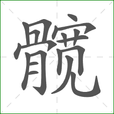 髋的部首 髋的部首