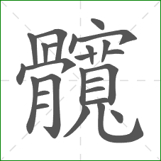 髖的部首 髖的部首