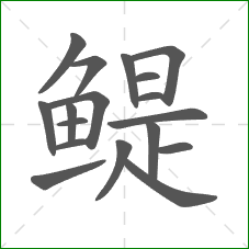 鳀的部首 鳀的部首